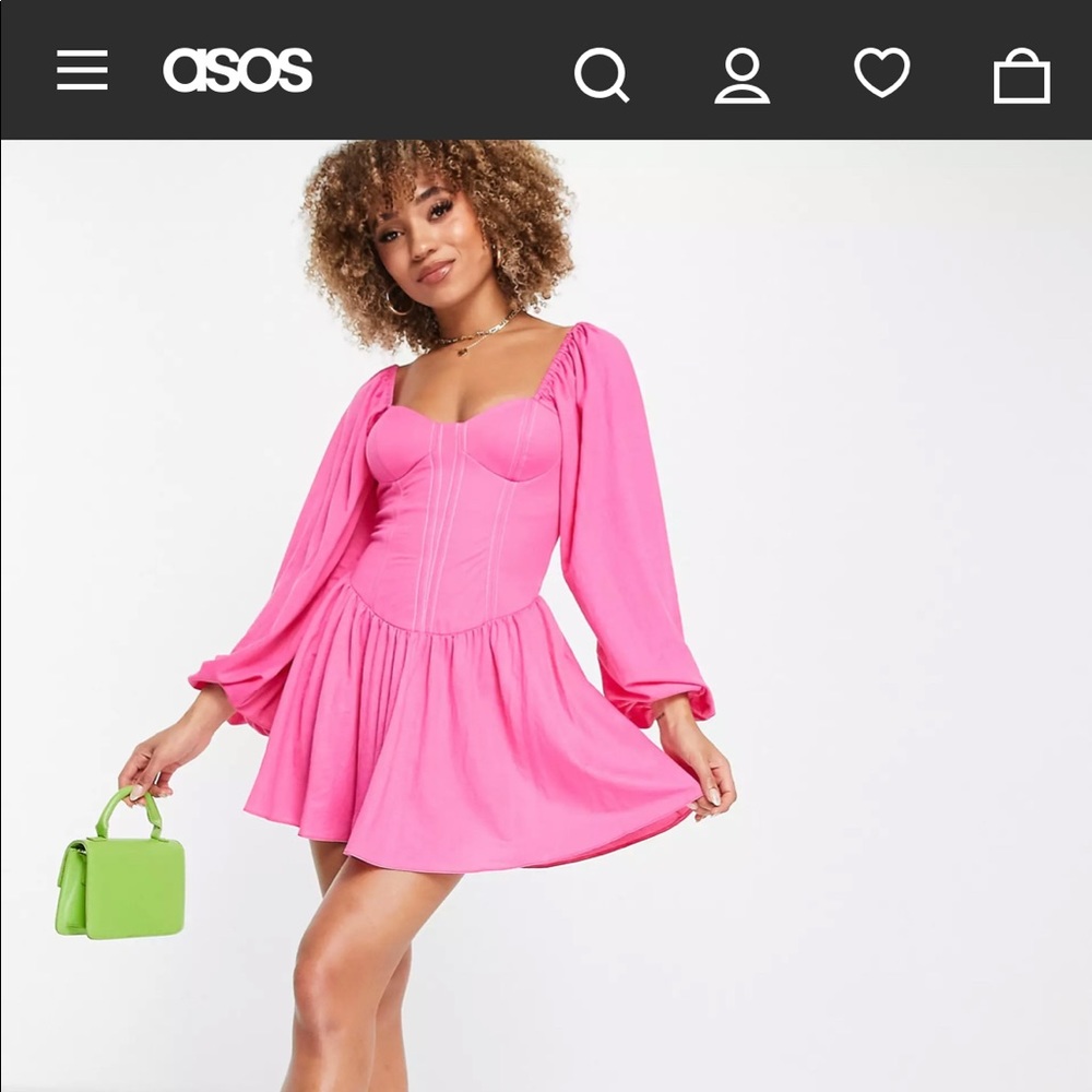 Xs pink dress, worn one time!